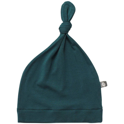 Knotted Cap in Emerald
