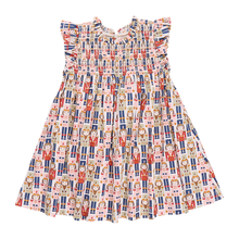 Girls Stevie Dress - Vintage Nutcracker