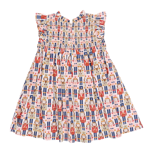 Girls Stevie Dress - Vintage Nutcracker