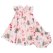 Baby Girls Stevie Dress Set - Holiday Spirit