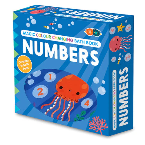 Color Changing Bath Book Numbers