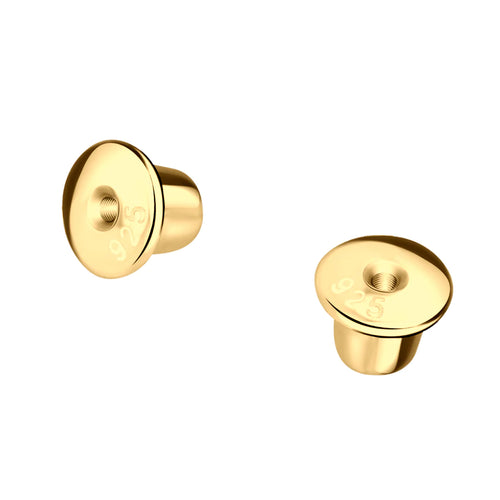 14K Gold-Plated Screw Back Replacements