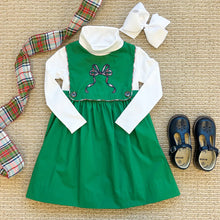 Brady Button In Dress Kiawah Kelly Green with Merritt Park Plaid