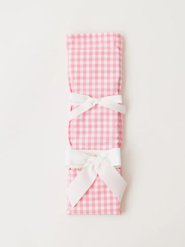 Pink Gingham Birthday Knife