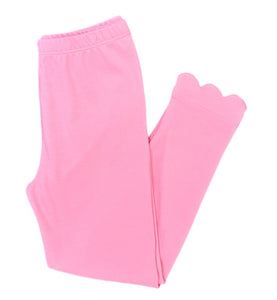 Pink Scallop Legging NEW