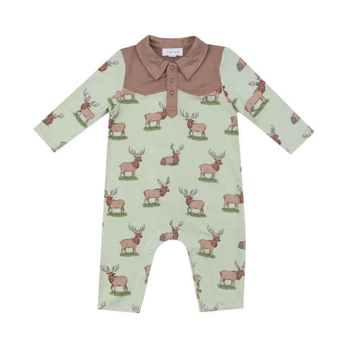 Elk - L/S Cowboy Romper