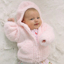 Chenille Hoodie Light Pink