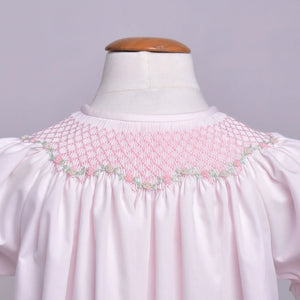 DULCE PINK BISHOP DRESS