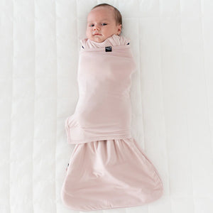 Sleep Bag Swaddler in Blush