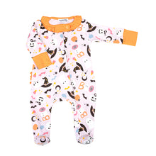 A Little Bit Batty Printed Zipper Pajama, Pink