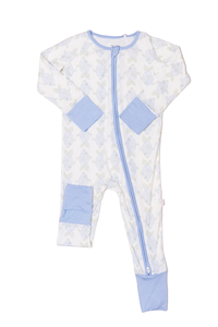 Fish Sleep Romper Zipper Footie