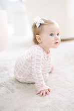 Bow - Sleep Romper Zipper Footie