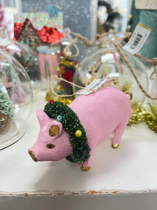 Merriment Pig Ornament