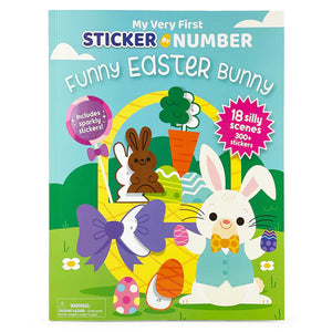 Funny Easter Bunny Sticker Book