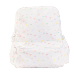 Multi Hearts Large Backpack