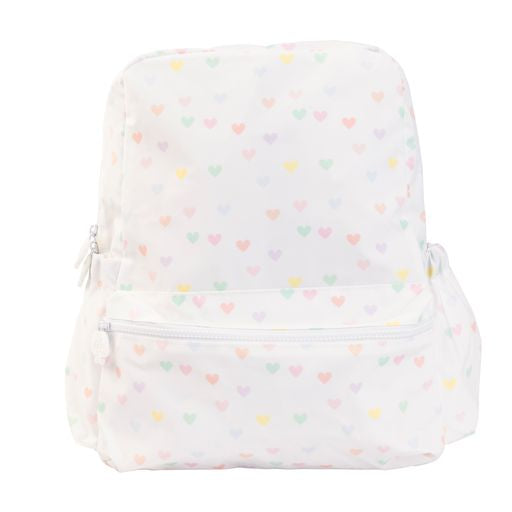 Multi Hearts Large Backpack