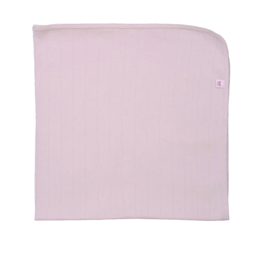 love lines pink organic cotton pointelle baby blanket
