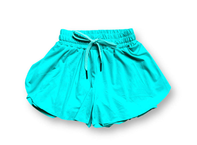 Teal Swing Shorts