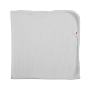 love lines tofu organic cotton pointelle baby blanket