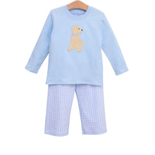 Puppy Pants Set Blue