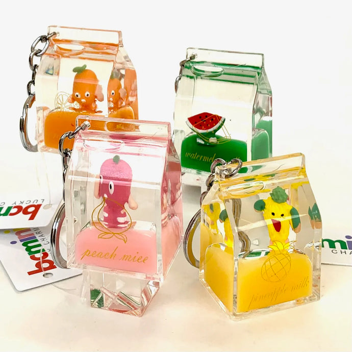 Fruitmilk Carton Keyring