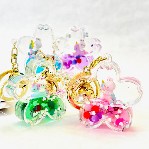 Flower Animal Floaty Key Charm