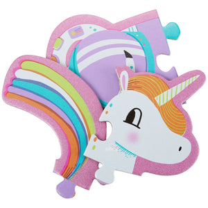 Dress Up Unicorn Shaped Puzzle