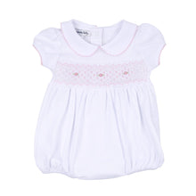 Lily and Lucas Smocked Collared S/S Girl Bubble