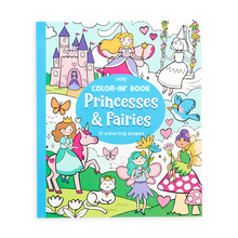 Princesses and Fairies Coloring Book