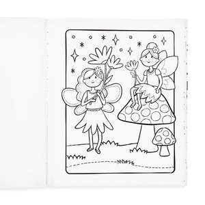 Princesses and Fairies Coloring Book