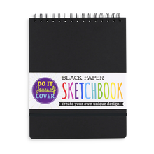 Black DIY Cover Sketchbook