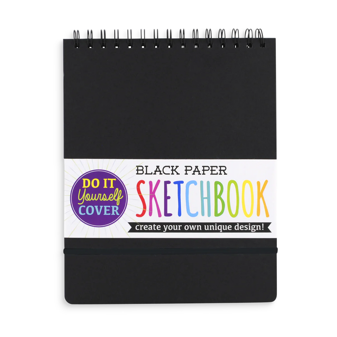 Black DIY Cover Sketchbook