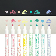 Vivid Pop! Water Based Paint Markers - Pastel - Set of 8