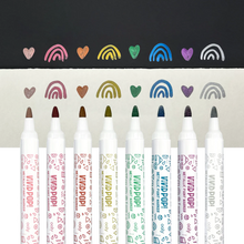 Vivid Pop! Water Based Paint Markers - Metallic - Set of 8