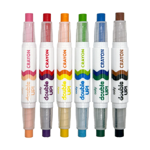 Double Up! Double-Ended Crayons - Set of 6