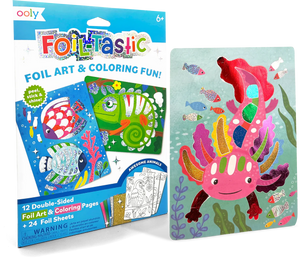 Foil-tastic Foil Art & Coloring Set - Awesome Animals