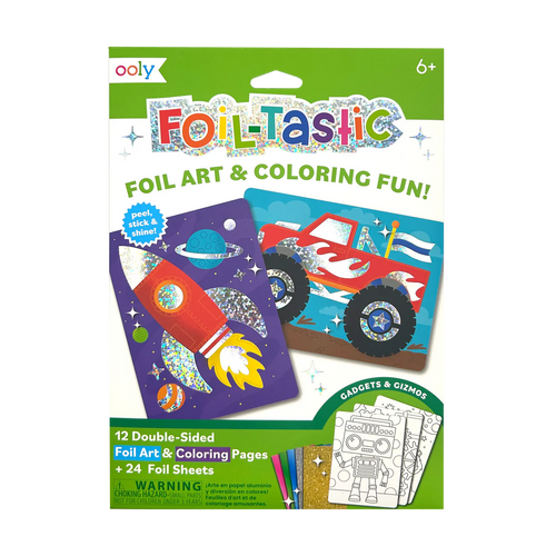 Foil-tastic Foil Art & Coloring Set -Gadgets & Gizmos