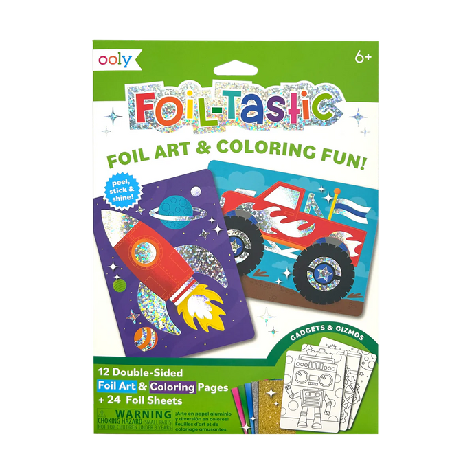 Foil-tastic Foil Art & Coloring Set -Gadgets & Gizmos