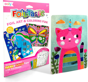 Foil-tastic Foil Art & Coloring Set - Whimsical World