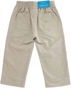 Charlie Pull On Pant, Khaki Twill