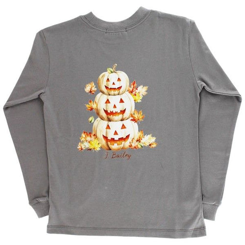 L/S LOGO TEE-JACK-O-LANTERN