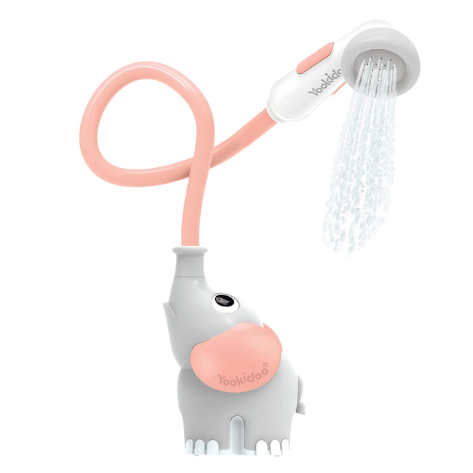 Elephant Baby Bath Shower Head Pink