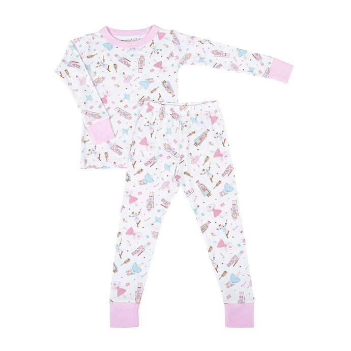 Nutcracker Ballet Long Pajamas Pink