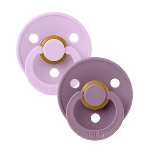 BIBS Pacifier 2 PK Violet Sky/Mauve