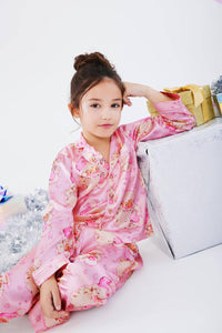 Santa Love Silk Pajama Set