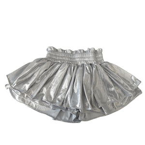 Metallic Skirt, Silver