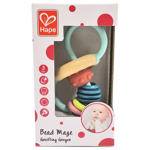 Hape Teether Bead Maze Baby Toy