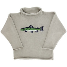 Roll Neck Sweater - Trout on Stone