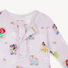 disney princess modal magnetic no drama pajama long sleeve set