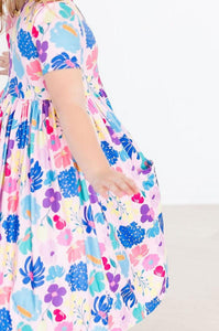 Dahlia Dreams S/S Pocket Twirl Dress